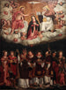 Couronnement de la Vierge et des Saints - Paolo Maurizio — visning af kunstværket