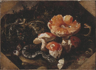 Paolo Porpora - Serpents Fly Agarics and Thistles.webp