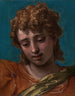 Tête de Saint Michel du retable Petrobelli - Paolo Véronèse — visning af kunstværket