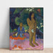 Reproduktion af maleriet Parau na te Varua ino (Words of the Devil) - Paul Gauguin