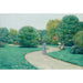Reproduktion af maleriet Parc Monceaux, Paris - Childe Hassam