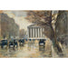 Reproduktion af maleriet Paris, La Madeleine af Lesser Ury