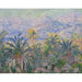 Reproduktion af maleriet Parlmiers à Bordighera - Claude Monet