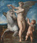 Saturn og Philyra - Parmigianino — visning af kunstværket