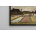 Reproduktion af maleriet Parterres de fleurs i Holland - Vincent van Gogh