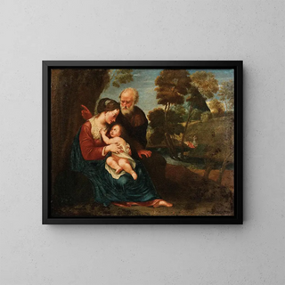 Pasquale Rossi - Le Repos De La Sainte Famille.webp