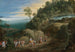 Et stort landskab med scener fra Historiae Aethiopica - Paul Bril — visning af kunstværket