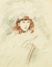 Portrait af Ellen - Paul César Helleu — visning af kunstværket