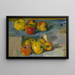 Æbler - Paul Cézanne — indrammet kunstværk på væggen