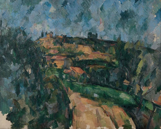 Paul Czanne - Bend Of The Road At The Top Of The Chemin Des Lauves.webp