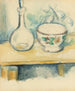 Carafe Et Bol - Paul Cézanne — visning af kunstværket