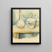 Carafe Et Bol - Paul Cézanne — indrammet kunstværk på væggen