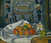 Tallerken med æbler - Paul Cézanne — visning af kunstværket