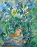 Sentier forestier du Mas Jolie au Château Noir - Paul Cézanne — visning af kunstværket
