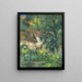 Maison de Pré Lacroix - Paul Cézanne — indrammet kunstværk på væggen
