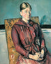 Madame Cézanne i en gul stol - Paul Cézanne — visning af kunstværket