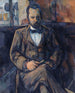 Portrait af Ambroise Vollard - Paul Cézanne — visning af kunstværket