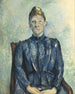 Portrait af Madame Cézanne - Paul Cézanne — visning af kunstværket