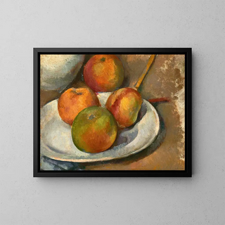 Paul Czanne - Quatre pommes et un couteau.webp