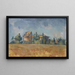 Le Colombier à Bellevue - Paul Cézanne — indrammet kunstværk på væggen