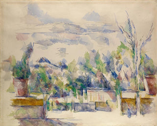 Paul Czanne - The Terrace at the Garden at Les Lauves.webp