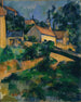 Route du Tournant i Montgeroult - Paul Cézanne — visning af kunstværket