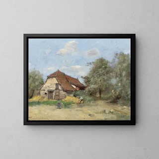Paul Dsir Trouillebert - La Faucheur Prs De La Ferme.webp
