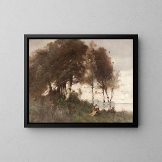 Paul Dsir Trouillebert - Paysage aux lavandires.webp