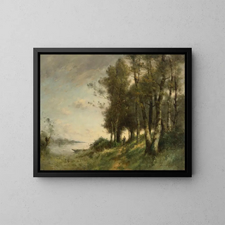 Paul Dsir Trouillebert - Paysanne au bord de leau.webp
