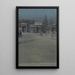 Porte de Hyde Park - Paul Fordyce Maitland — indrammet kunstværk på væggen