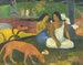 Glæde d'Arearea - Paul Gauguin — visning af kunstværket