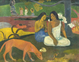 Glæde d'Arearea - Paul Gauguin — visning af kunstværket