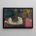 Arii Matamoe La fin royale - Paul Gauguin — indrammet kunstværk på væggen