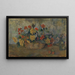 Naturtro på blomster - Paul Gauguin — indrammet kunstværk på væggen