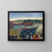 høstakker i Bretagne - Paul Gauguin — indrammet kunstværk på væggen