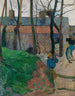 Huse ved Pouldu - Paul Gauguin — visning af kunstværket