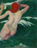 In the Waves I Vågene - Paul Gauguin — visning af kunstværket