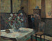 Indendørs maleri - Paul Gauguin — visning af kunstværket