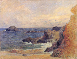 Paul Gauguin - La Cte rocheuse ou Rochers au bord de la mer.webp
