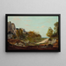Landskab ved Saint-André nær Marseille - Paul Gauguin — indrammet kunstværk på væggen