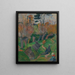 Landskabsmaleri - Paul Gauguin — indrammet kunstværk på væggen