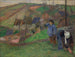 Landskab af Bretagne - Paul Gauguin — visning af kunstværket