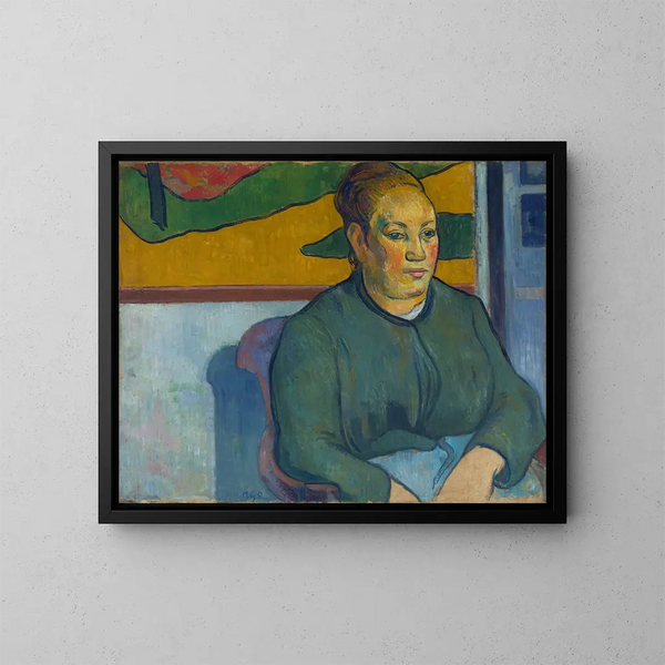 Madame Roulin - Paul Gauguin — indrammet kunstværk på væggen