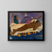 L'âme des ancêtres - Paul Gauguin — indrammet kunstværk på væggen