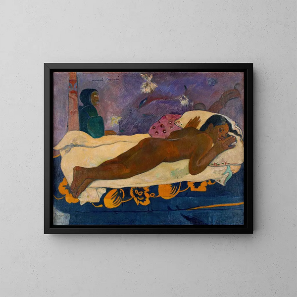 L'âme des ancêtres - Paul Gauguin — indrammet kunstværk på væggen