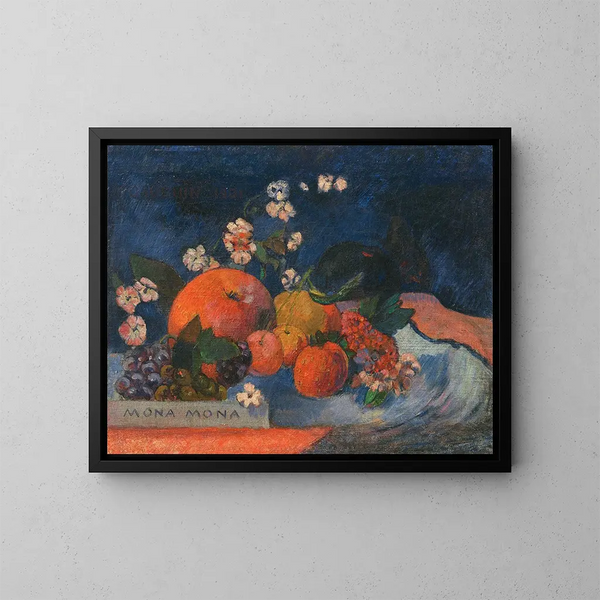 Mona Lisa - Paul Gauguin — indrammet kunstværk på væggen