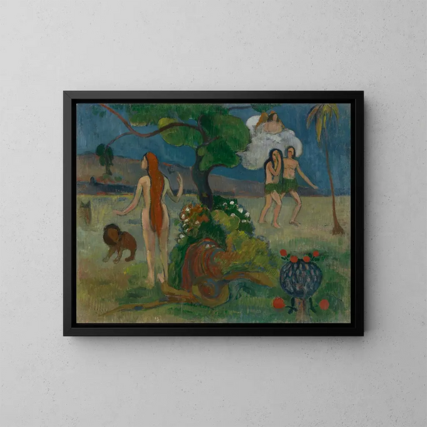 Le Paradis perdu - Paul Gauguin — indrammet kunstværk på væggen