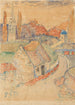 Landskab af Bretagne - Paul Gauguin — visning af kunstværket