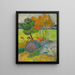 Lille Breton Maleri, Loïe - Paul Gauguin — indrammet kunstværk på væggen