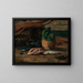 Naturtro - Paul Gauguin — indrammet kunstværk på væggen